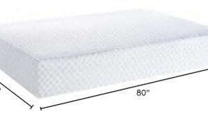 TMEOSK Queen Size Mattress, 8 inch Gel Memory Foam Mattress for a Cool Sleep & Pressure Relief, Medium Firm Feel with Motion Isolating (Queen)