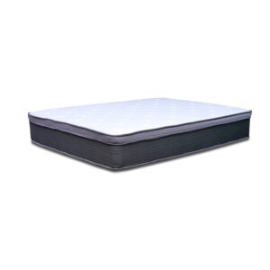 Primo International Equilibria 12in Pocketcoil Gel Memory Foam Hybrid Mattress in a Box, Queen