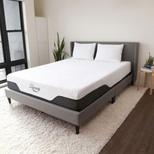 DynastyMattress 10-inch CoolBreeze Gel Memory Foam Mattress-Queen Size