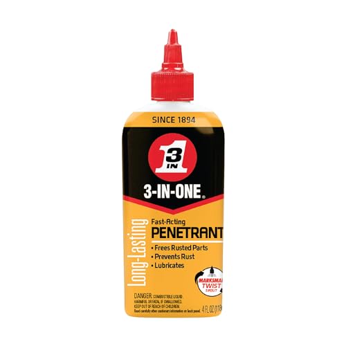 3-IN-ONE Fast-Acting Penetrant Drip Oil, 4 OZ