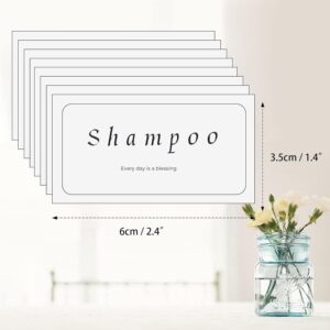 3 in 1 Shampoo and Conditioner Dispenser wall, Shower Dispenser 3 Chamber No Drill, White Bathroom Soap Dispenser and Labels