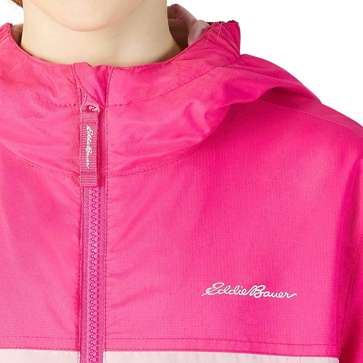 Eddie Bauer Youth Lone Peak 3 in 1 Jacket (Pink, Medium 10/12)