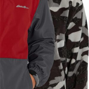 Eddie Bauer Kids Lightweight Lone Peak 3 in 1 Hooded Jacket (as1, alpha, s, regular, Chilli Pepper)