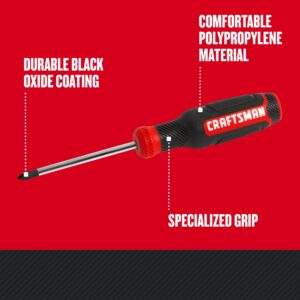 CRAFTSMAN Phillips Screwdriver, Bi-Material, PH #1 X 3 Inch (CMHT65052N)