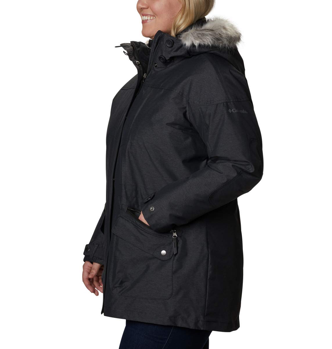 Columbia Women's Carson Pass Interchange Jacket, Black, X-Small