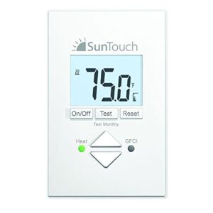 sunstat core non-programmable floor heating thermostat