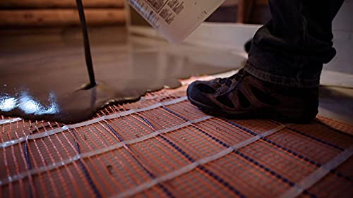 SunTouch TapeMat Electric Under Floor Heating Mat for 120V, 2.0' x 5.0' (10 Sq. Ft.), Orange