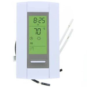 7-day programmable 120v electric & floor heating thermostat