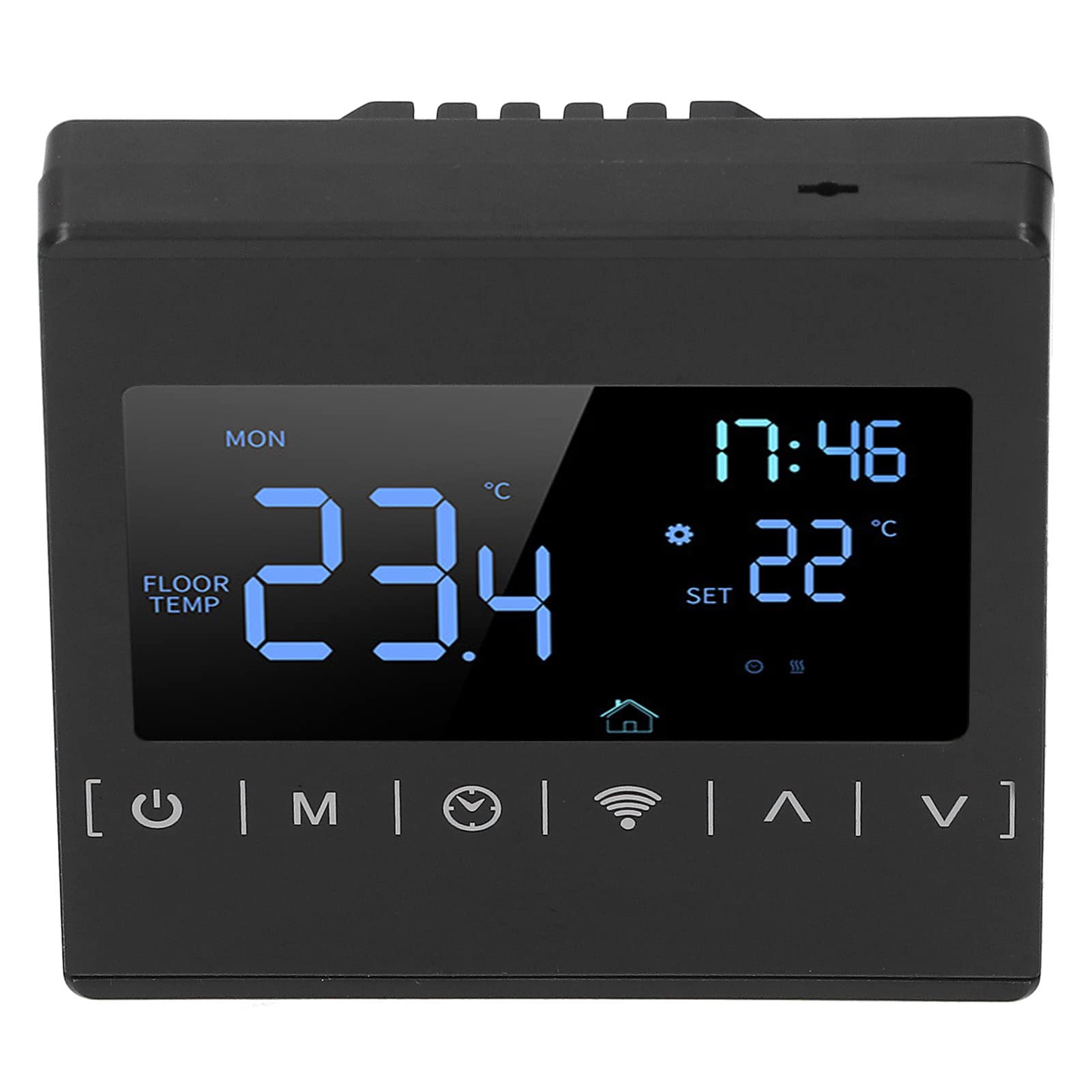 Touch Screen Smart Thermostat, Floor Heating Controller Touch Screen Thermostat Wifi Programmable Industrial, programmable household thermostats