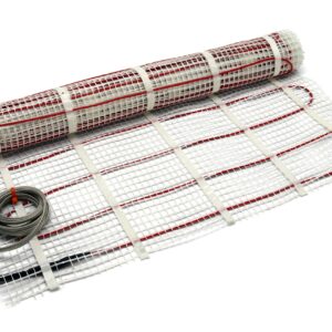 25 SF Electric Radiant Floor Heating Mat 2X12.5' 120V