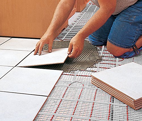 25 SF Electric Radiant Floor Heating Mat 2X12.5' 120V