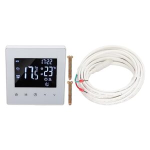 16a smart thermostat touch screen floor heating temperature controllerfor home ac90‑240v (wifi)