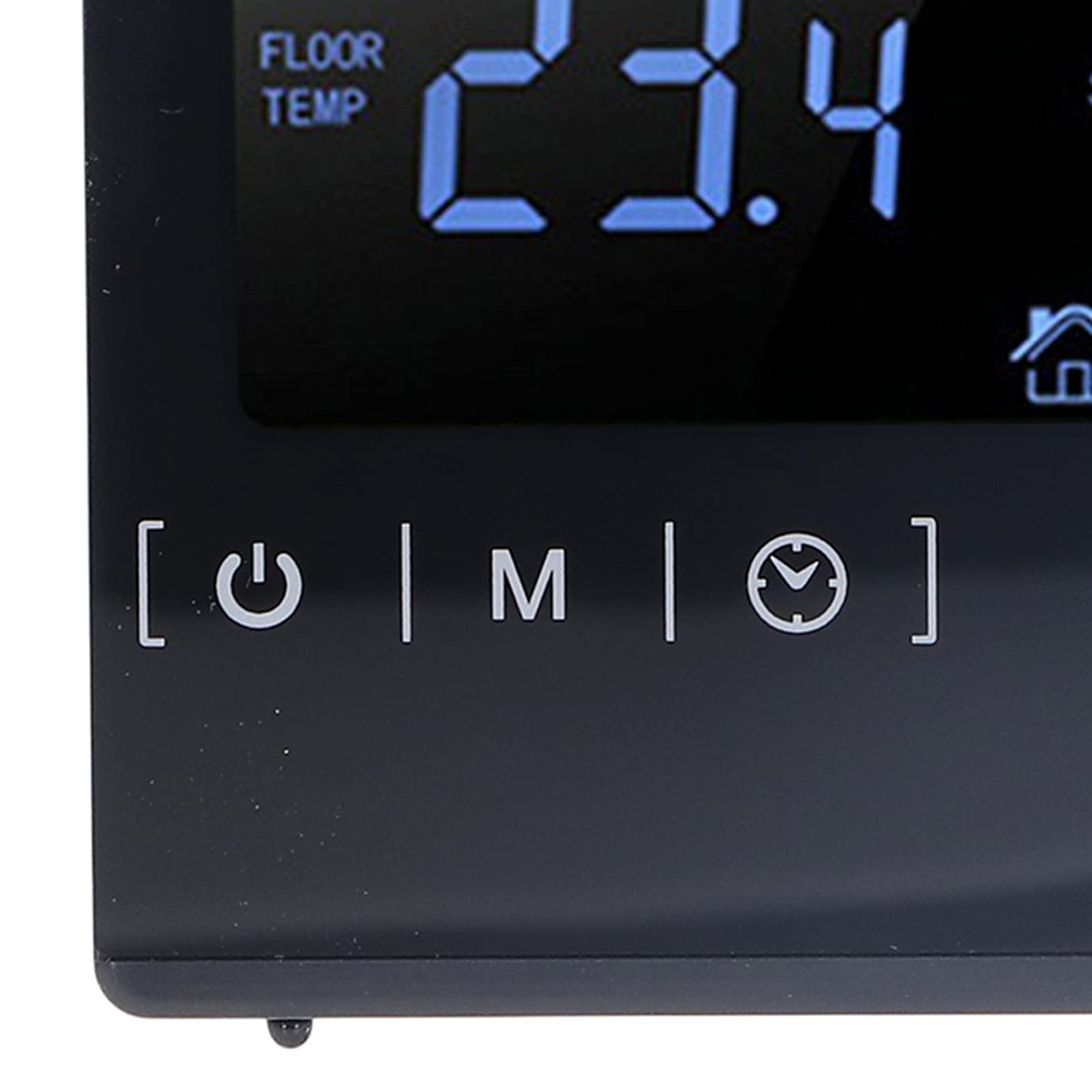 Touch Screen Thermostat, Home Temperature Controller Low Temp Protection 16A Sensitive AC85V‑240V for Floor Heating