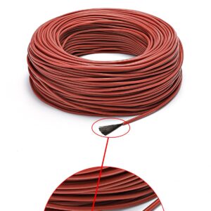 errorpot 12K Carbon Warm Floor Cable Carbon Fiber Heating Wire Electric Hotline New Infrared Heating Cable-100m