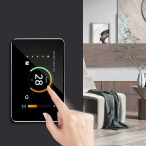 Touchscreen Smart WiFi Thermostat Digital Programmable Thermostat Home Floor Water Heating Thermostat 100 to 250VAC (16A)