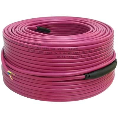 51-65 sqft Electric Radiant Floor Heating Cable, 196 ft length, 120V, 1080W
