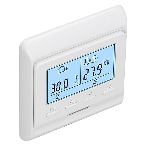 LANTRO JS Programmable LCD Thermostat for Floor and Water Heating,ME5516