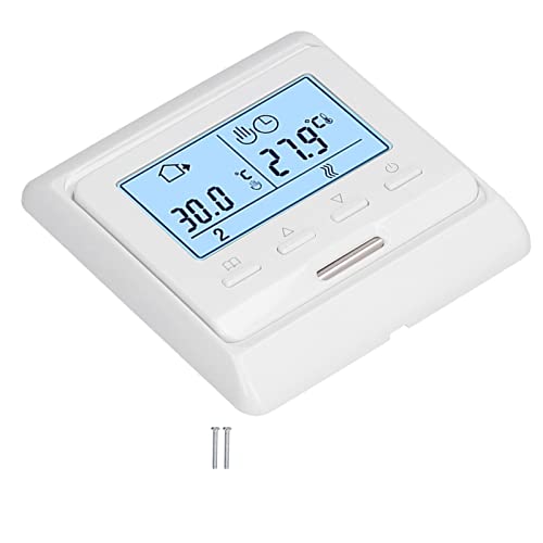 LANTRO JS ME5503 LCD Thermostat,Programmable Thermostat for Floor and Water Heating