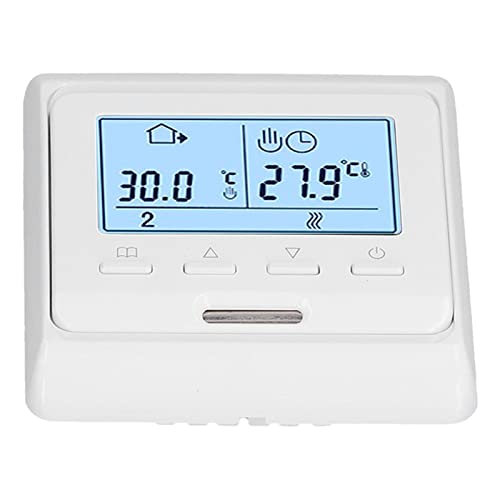 LANTRO JS ME5503 LCD Thermostat,Programmable Thermostat for Floor and Water Heating