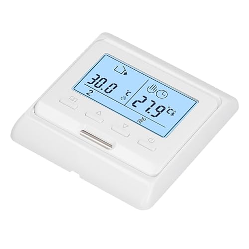 LANTRO JS ME5503 LCD Thermostat,Programmable Thermostat for Floor and Water Heating