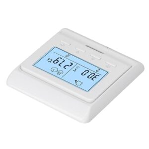 LANTRO JS ME5503 LCD Thermostat,Programmable Thermostat for Floor and Water Heating