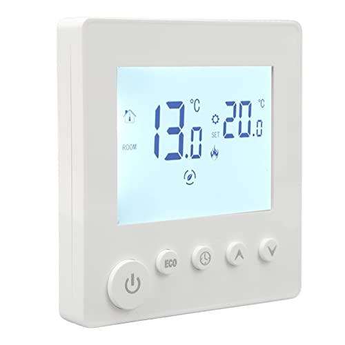 Home Heating Control Panel, Digital Display Floor Heating Thermostat AC 90V-240V Easy Operation for Home