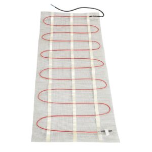 Electric Floor Heating Mat, High Efficiency Electric Floor Heating System 360W Selfadhesive 3㎡ PEP Insulation for Studio (220-240V)