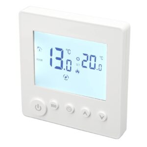 floor heating thermostat controller digital lcd display programmable control panel for home