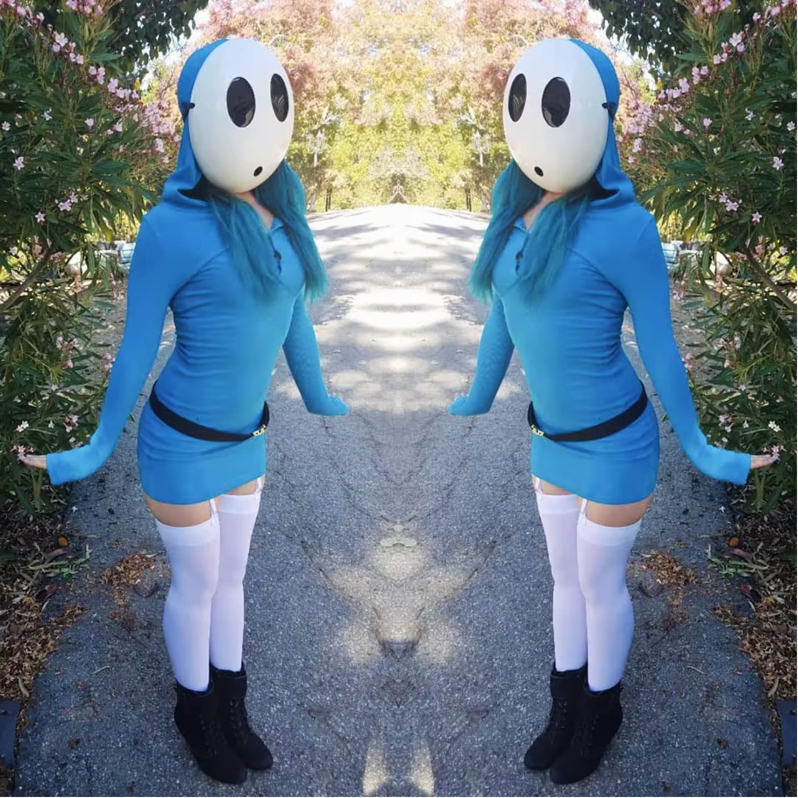 xcoser Shy Guy Mask Costume Props