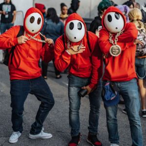 xcoser Shy Guy Mask Costume Props