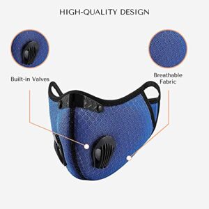 FuturePPE Mesh PRIMO Reusable Sport Mask with Activated Carbon Filter - Ultimate Protection for Dust, Pollen, & More