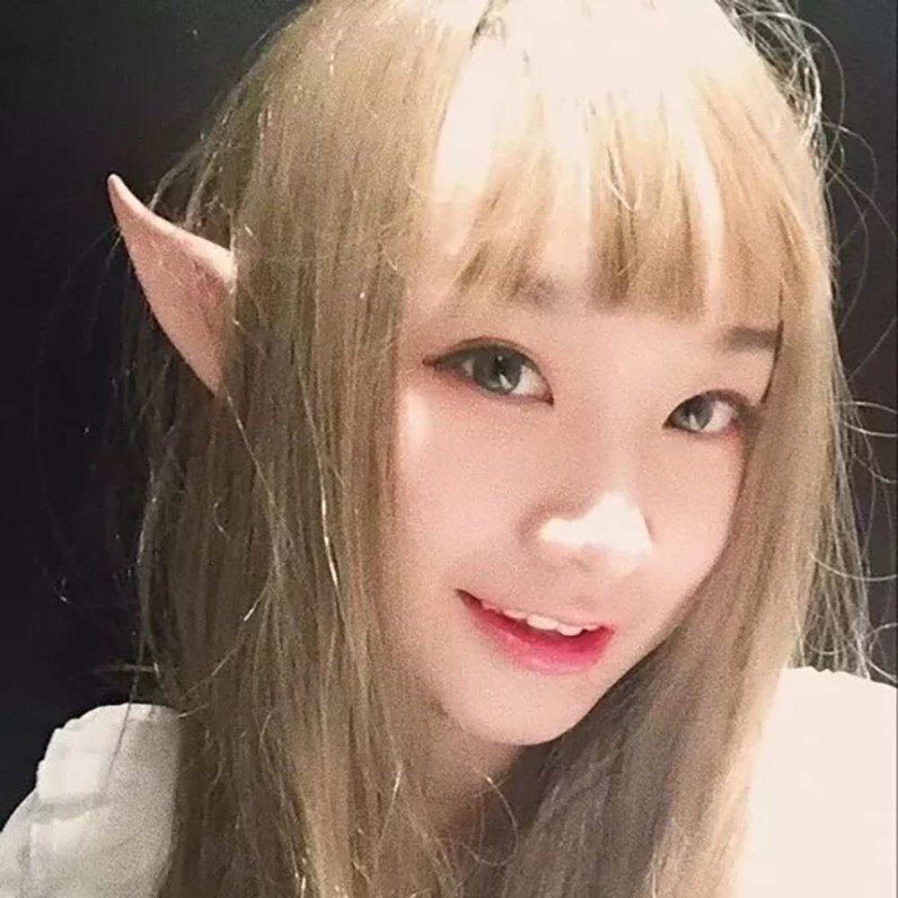 Secaden Cosplay Fairy Pixie Elf Ears Soft Pointed Ears Tips Anime Party Dress Up Costume Accessories (Long Style)