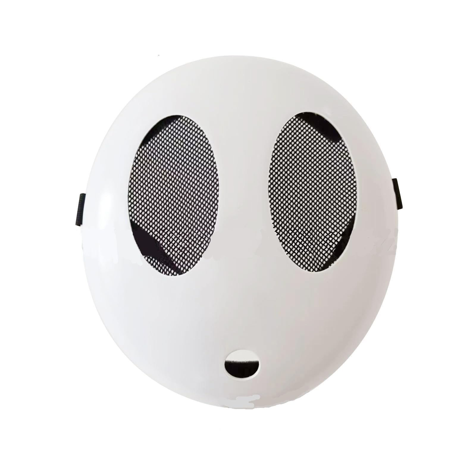 Wandamaga Shy Guy Mask Cosplay White Resin Mask Costume Collection Accessories