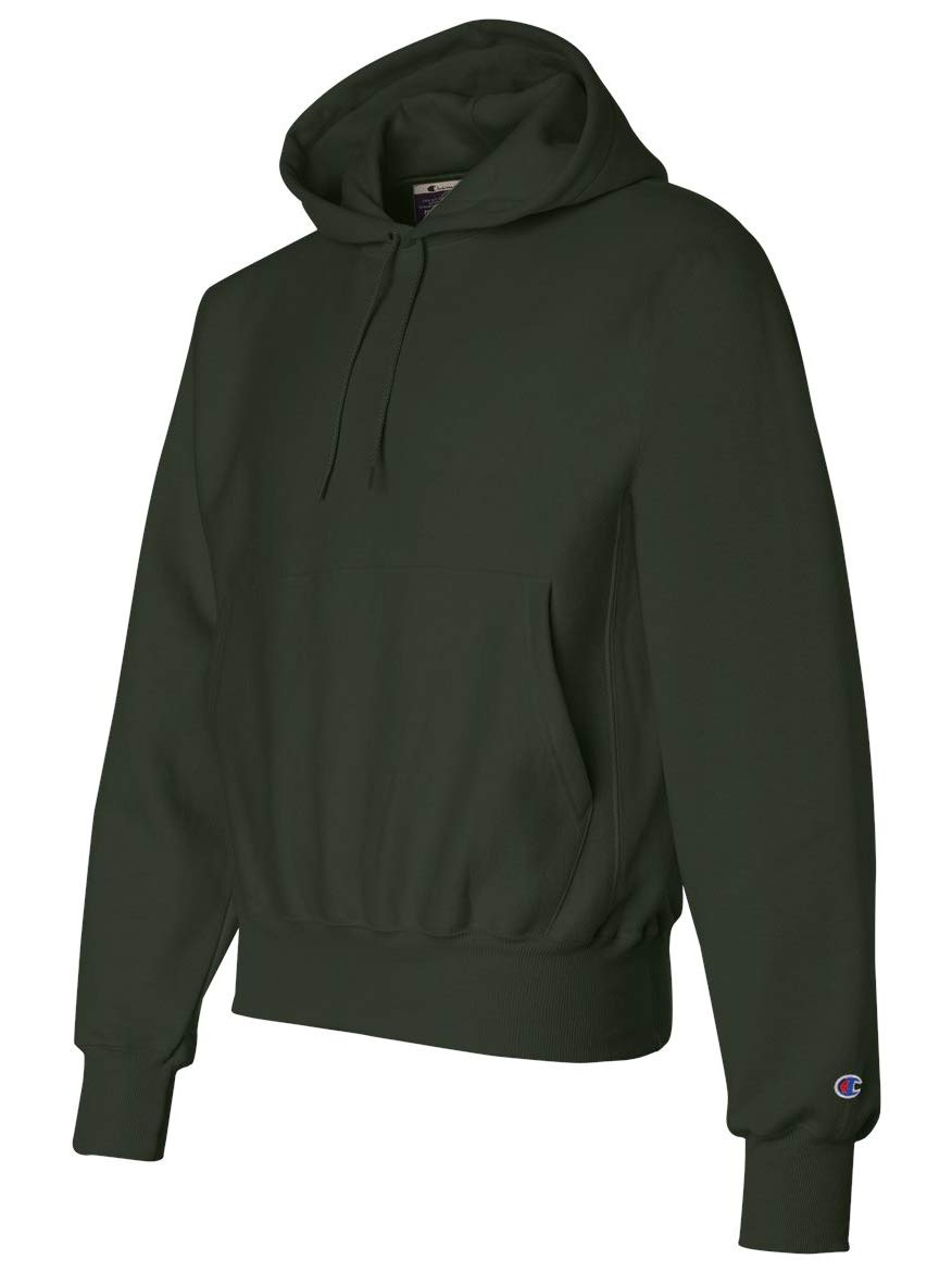 Champion Reverse Weave Hood (Dark Green - XL)