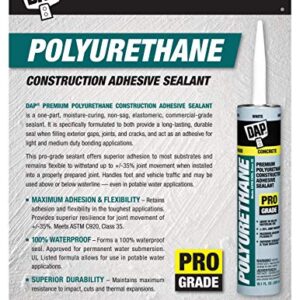 Dap 18814 Adh Slnt Gray Polyurethane Sealant, 10.1 oz