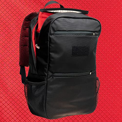 Xtreme Sight Line ~ Xecutive Transport Faraday Backpack for Laptops, Tablets, and Other Mid-Size Electronics ~ Tracking/Hacking Defense ~ Red