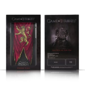 Head Case Designs Officially Licensed HBO Game of Thrones Daenerys Targaryen Quotes Hybrid Case Compatible with Apple iPhone 15 Pro