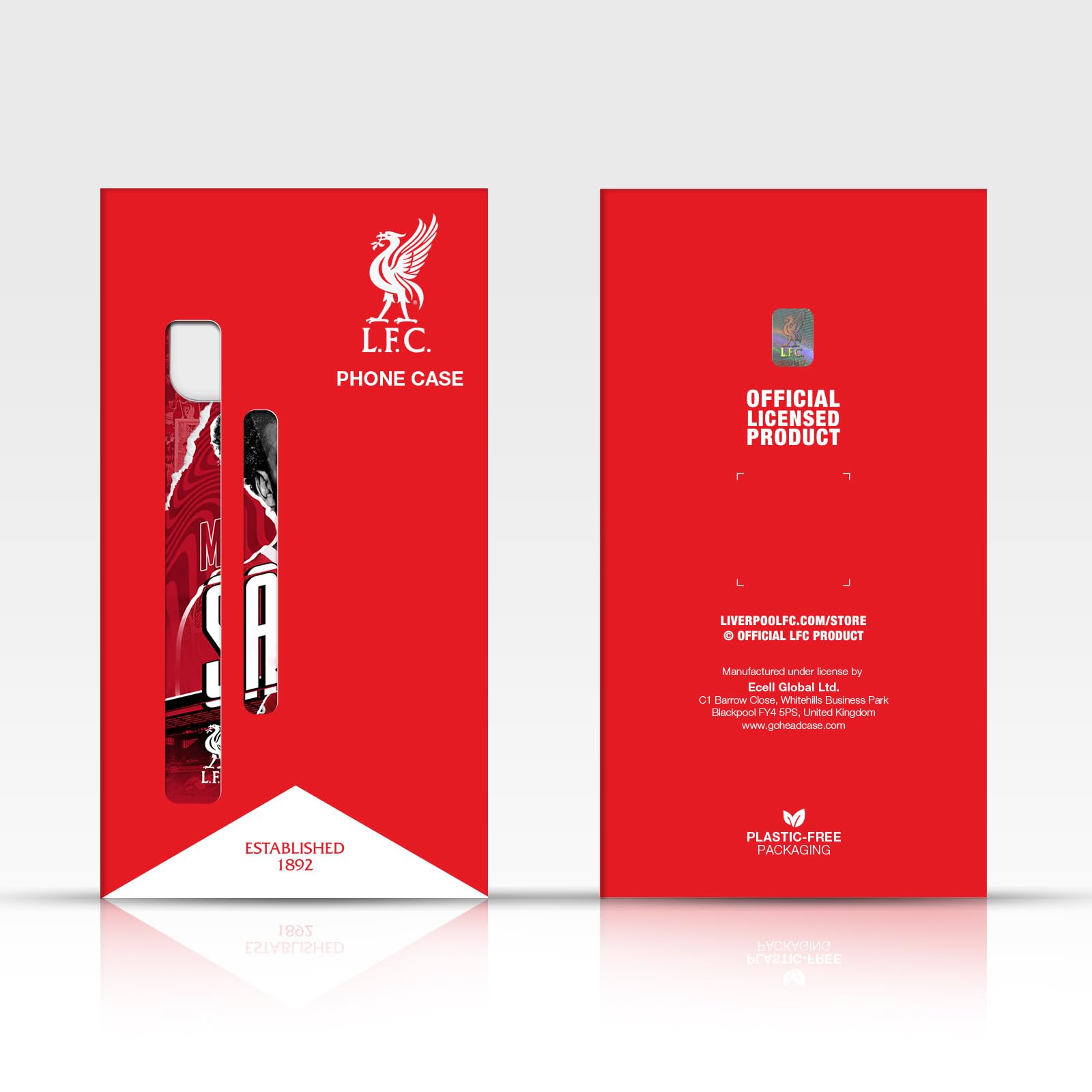 Head Case Designs Officially Licensed Liverpool Football Club Third Kit 2023/24 Soft Gel Case Compatible with Apple iPhone 14 Plus