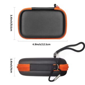 BUISAMG 510 thread charger Storage Case, Carrying Small Travel case, Organizer Pouch with Carabiner, USB C to C Cable for iPhone 15 and various USB C phone charging. Bag+Cable