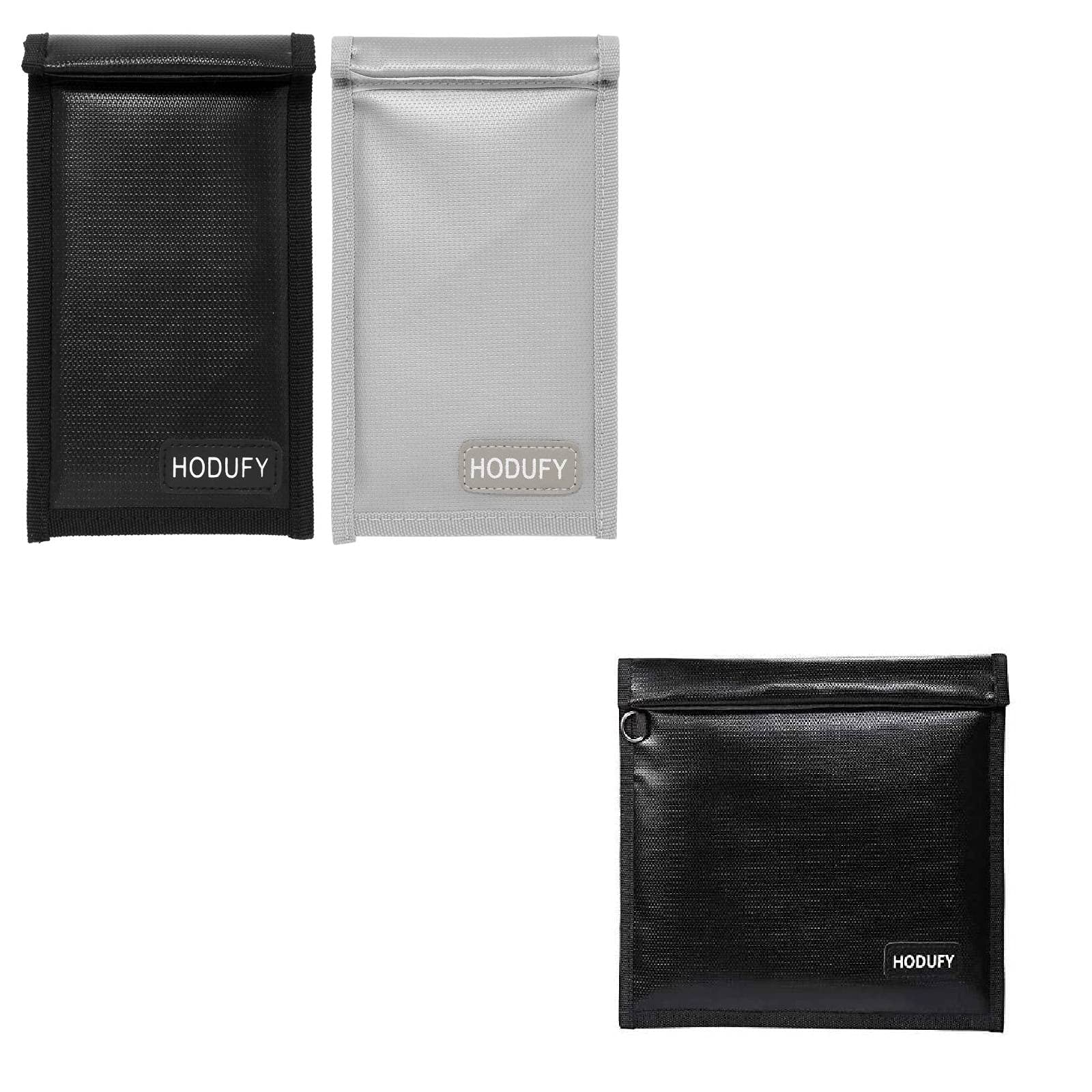 Upgraded Faraday Bag for Key Fobs(2-Pack)+Faraday Bag for Phones