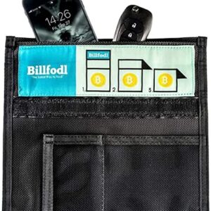 Billfodl - Faraday Bag (Large) - RFID Blocking Bags for Phones, Tablets, Cryptocurrencies, Backups and Key Fobs - Anti-Theft, Anti-Hacking Signal Blocking Pouch - Faraday Cage Protectors