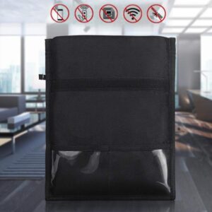 Amradield Faraday Bag Tablet Sleeve for iPad and Phones - Device Shielding for Law Enforcement, Military, Executive Privacy, Travel & Data Security, Anti-Hacking & Anti-Tracking Assurance