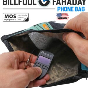 Billfodl - Faraday Bag (Large) - RFID Blocking Bags for Phones, Tablets, Cryptocurrencies, Backups and Key Fobs - Anti-Theft, Anti-Hacking Signal Blocking Pouch - Faraday Cage Protectors