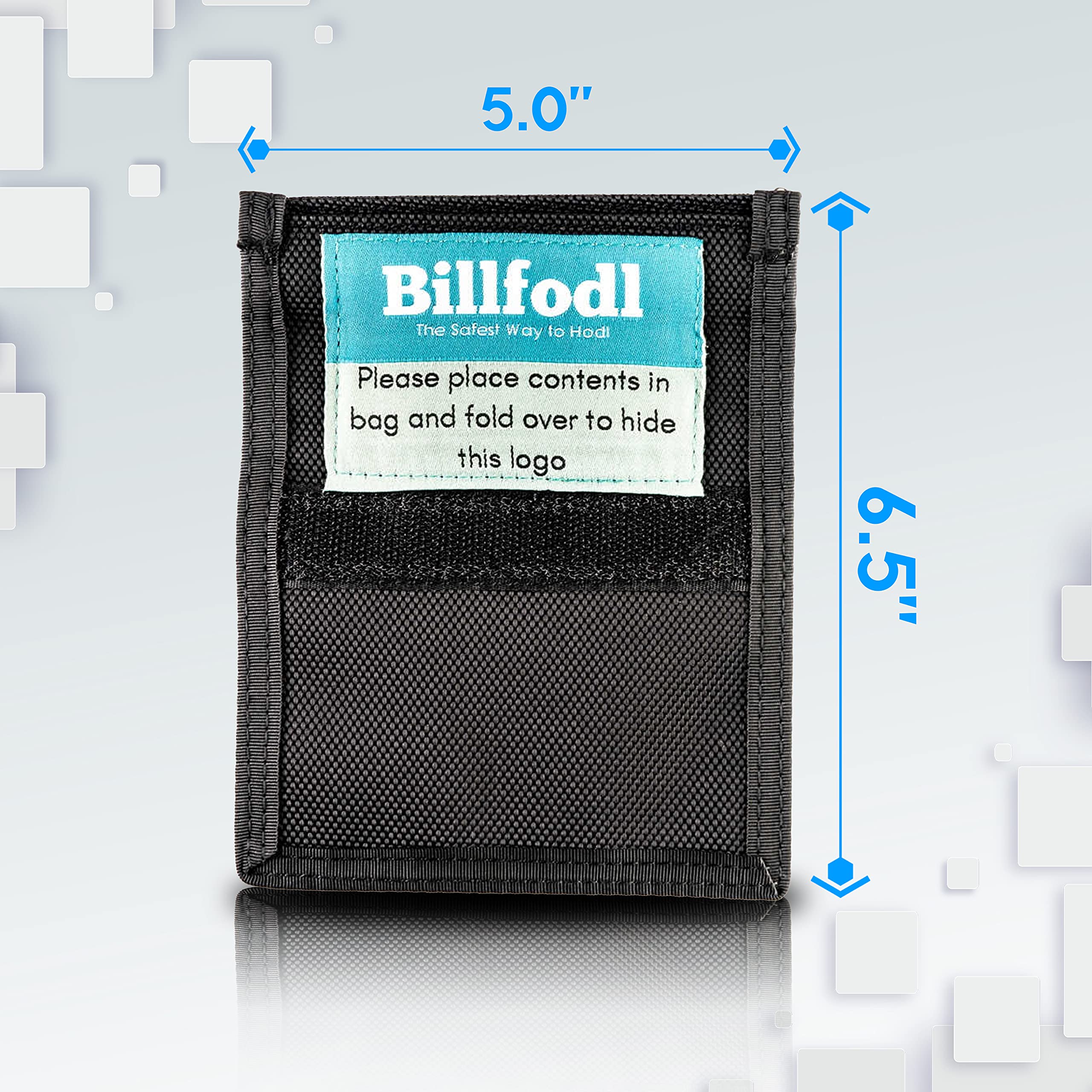 Billfodl - Faraday Bag (Small) - RFID Blocking Bags for Keyfobs, Credit Cards, Car Keys, Crypto Wallets and more - Anti-Theft, Anti-Hacking Signal Blocking Pouch - Faraday Cage Protectors