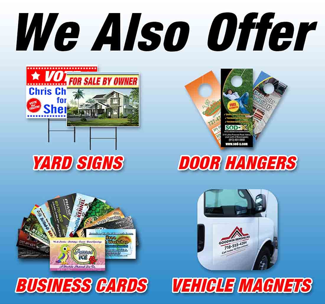 Storage Units Available (18" X 24") Yard Sign, Quantity Discounts, Multi-Packs, includes Metal Step Stake, Bandit Sign