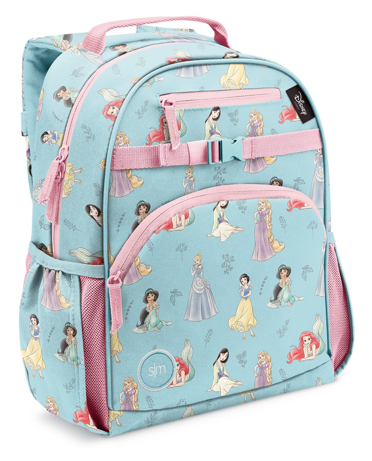 Simple Modern Disney Toddler Backpack for School Girls and Boys | Kindergarten Elementary Kids Backpack | Fletcher Collection | Kids - Medium (15" tall) | Princess Royal Beauty