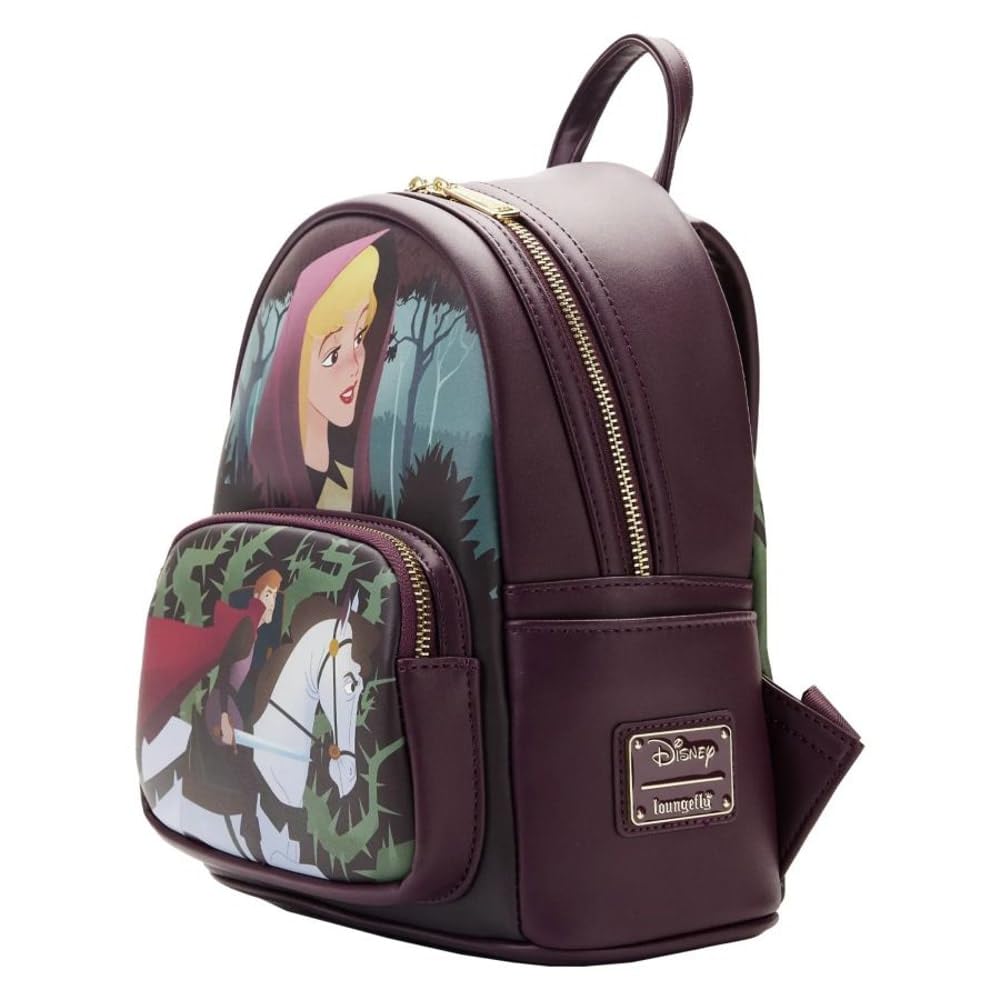 Disney Exclusive Sleeping Beauty Aurora Scene Mini Backpack