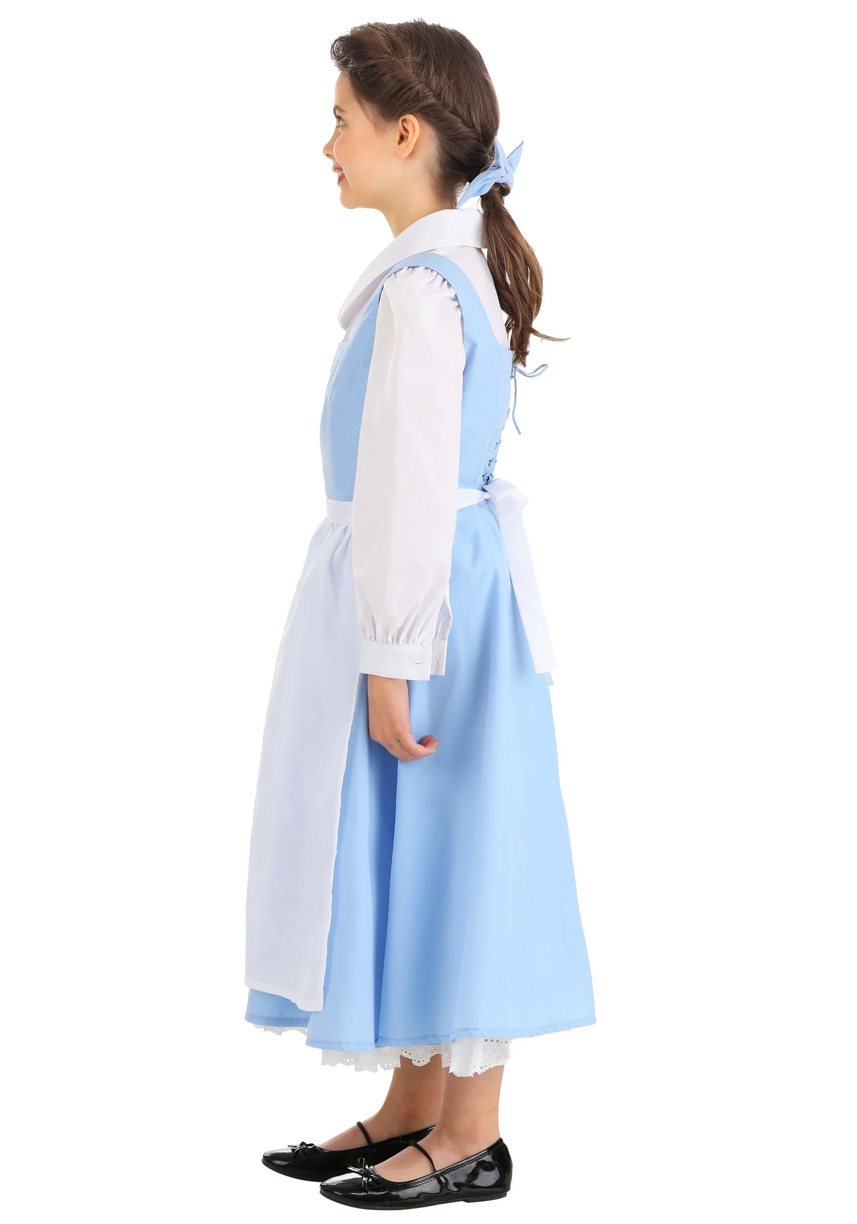 Fun Costumes Kids Beauty and the Beast Belle Blue Dress Costume Medium