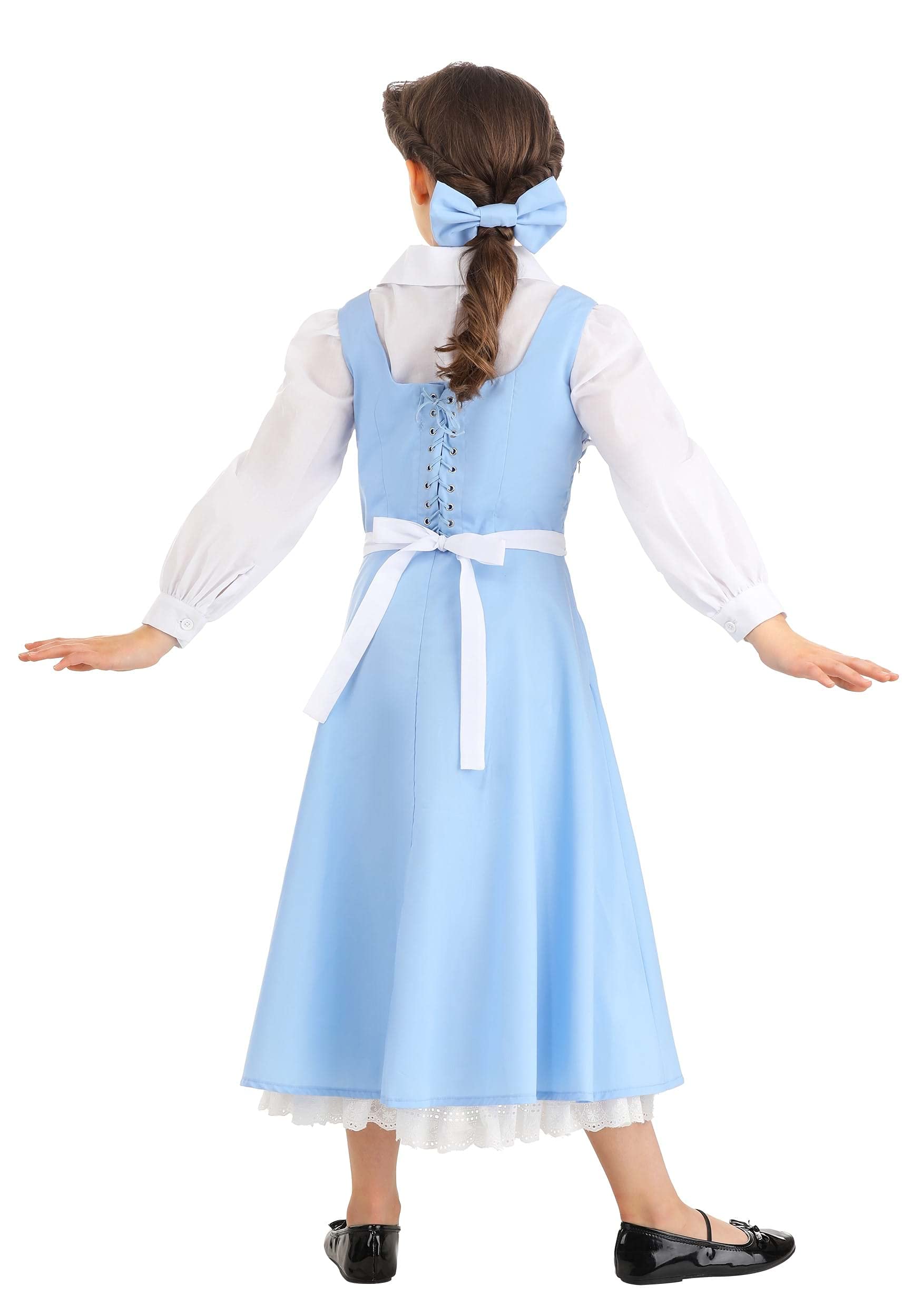 Fun Costumes Kids Beauty and the Beast Belle Blue Dress Costume Medium