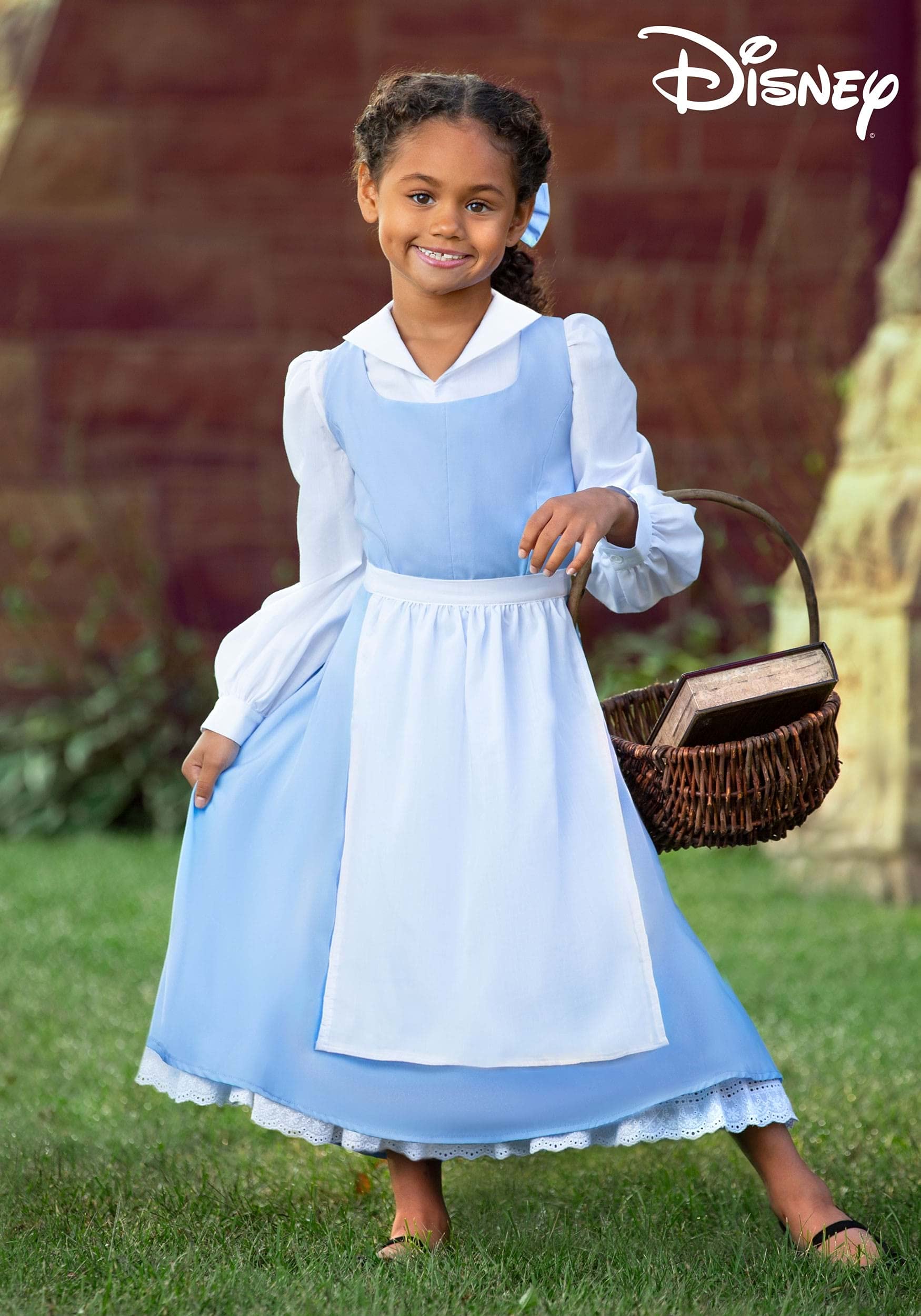 Fun Costumes Kids Beauty and the Beast Belle Blue Dress Costume Medium